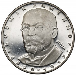 Próba NIKIEL 100 złotych 1979 Ludwik Zamenhof - na wprost