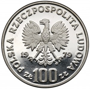 Próba NIKIEL 100 złotych 1979 Ludwik Zamenhof - na wprost