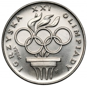 Próba NIKIEL 200 złotych 1976 Igrzyska - znicz olimpijski