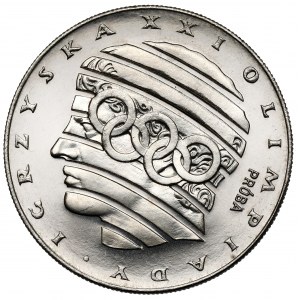 Próba NIKIEL 200 złotych 1976 Igrzyska - głowa