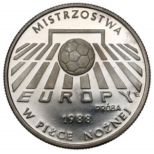 Próba NIKIEL 200 złotych 1987 Mistrzostwa Europy w piłce nożnej