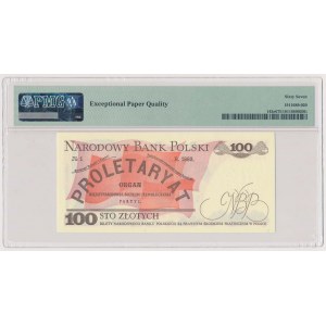 100 zł 1988 - TH - 0007859 - niski numer