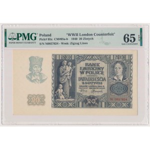 20 złotych 1940 - N