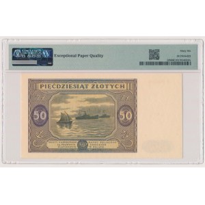 50 złotych 1946 - duża litera - N