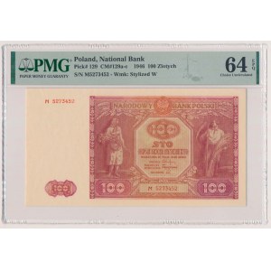 100 złotych 1946 - mała litera - M