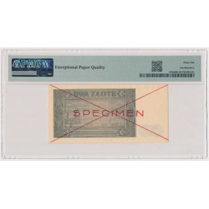 2 złote 1948 - SPECIMEN - B
