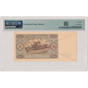 10 złotych 1948 - SPECIMEN - AD