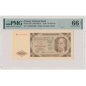 10 złotych 1948 - AW