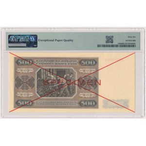 500 złotych 1948 - SPECIMEN - A