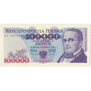 100.000 zł 1993 - AE