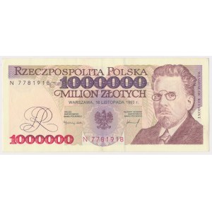 1 mln zł 1993 - N