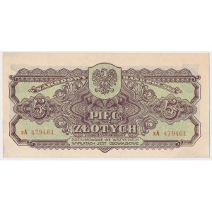 5 złotych 1944 ...owe - xA - seria zastępcza