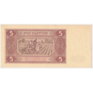 5 złotych 1948 - BK