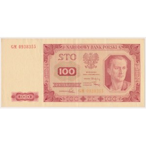 100 złotych 1948 - GM - bez ramki