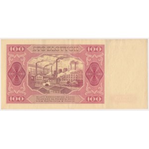 100 złotych 1948 - GM - bez ramki