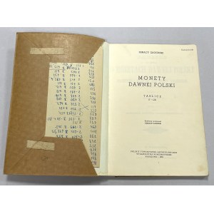 Monety dawnej Polski - Tablice, I. Zagórski [reedycja 1969/1845]