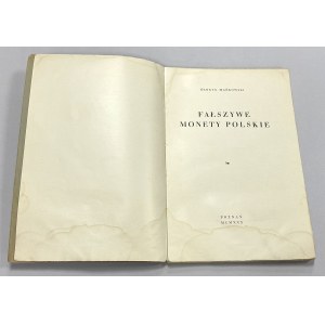 Fałszywe monety polskie, H. Mańkowski