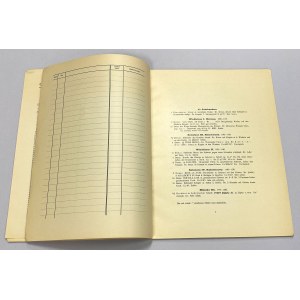 Chomiński - katalog aukcyjny zbioru 1932