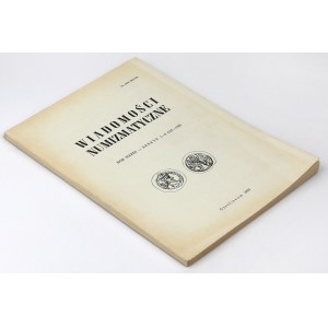 Wiadomości numizmatyczne 1989/1-4 - rzadki, kompletny rocznik