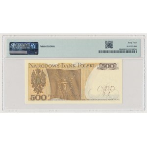 500 zł 1982 - EC - z autografem A. Heidricha