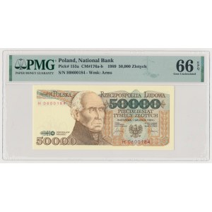 50.000 zł 1989 - H