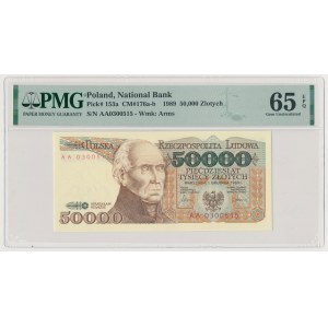 50.000 zł 1989 - AA