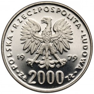 Próba NIKIEL 2.000 zł 1979 Kopernik