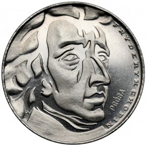 Próba NIKIEL 50 złotych 1972 Chopin (duża głowa)