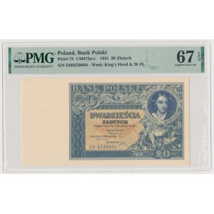 20 złotych 1931 - DH