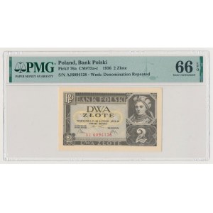 2 złote 1936 - AJ