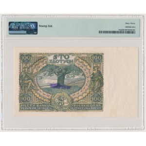 100 złotych 1932 - ze stemplem unieważniającym - WERTLOS