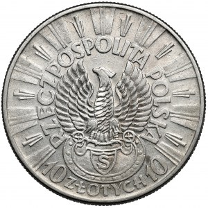 Strzelecki, Piłsudski 10 złotych 1934
