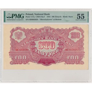 100 złotych 1944 ...owe - HH
