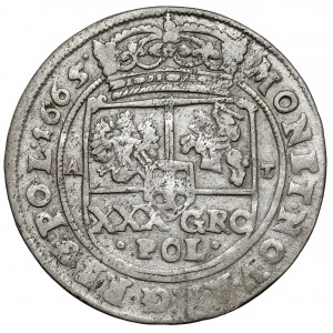 Jan II Kazimierz, Tymf Bydgoszcz 1665 AT