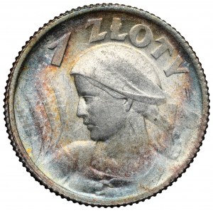 Kobieta i kłosy 1 złoty 1924