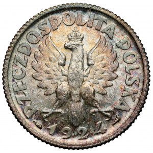 Kobieta i kłosy 1 złoty 1924