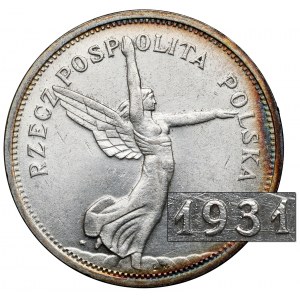 Nike 5 złotych 1931 - rzadki rok