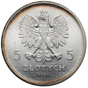 Nike 5 złotych 1931 - rzadki rok