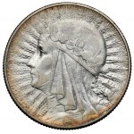 Głowa Kobiety 5 złotych 1932 ze znakiem, Warszawa - rzadkie