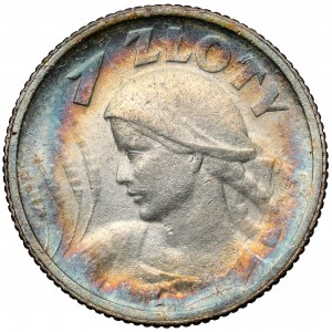 Kobieta i kłosy 1 złoty 1924
