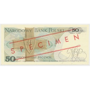 50 zł 1982 - WZÓR - DA 0000000 - No.0127