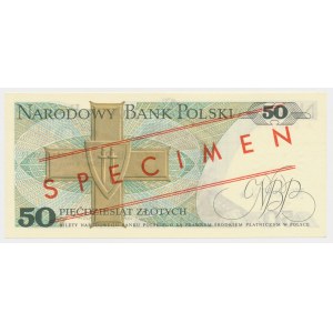 50 zł 1975 - WZÓR - A 0000000 - No.0973