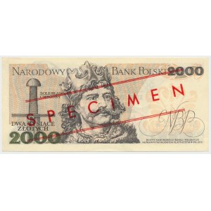 2.000 zł 1977 - WZÓR - A 0000000 - No.0522