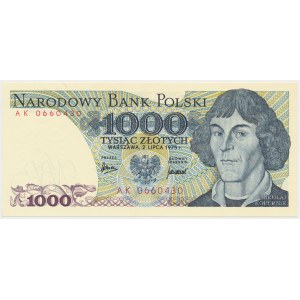 1.000 zł 1975 - AK