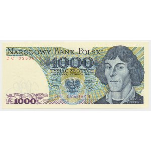 1.000 zł 1982 - DC