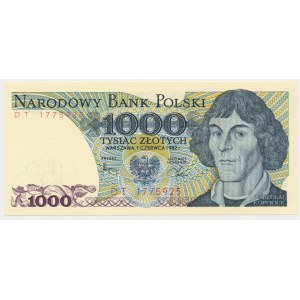 1.000 zł 1982 - DT