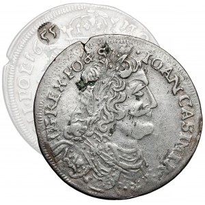 Jan II Kazimierz, Ort Wschowa 1655 MW - bardzo rzadki