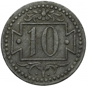 Gdańsk, 10 fenigów 1920 cynk - 55 perełek