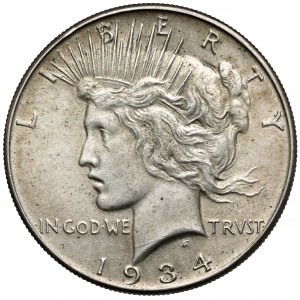 USA, Dolar 1934, Philadelphia - Peace Dollar