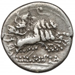 Republika, Q. Curtius i M. Silanus (116-115 p.n.e.) Denar